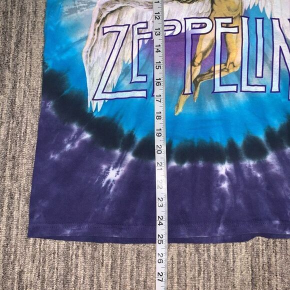 Led Zeppelin 2012 Tie Dye Swan Song Concert Tour T-Shirt Short Sleeve Men's S - Picture 5 of 6